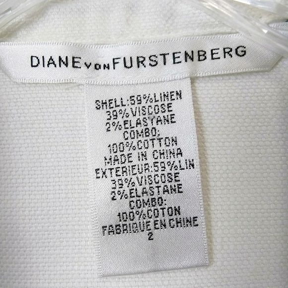 🔥SOLD🔥 DIANE VON FURSTENBERG DVF Womens Ralphie Blazer Jacket - Picture 6 of 8